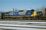 CSX C40-8 7610